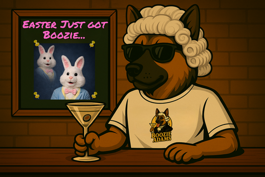 Boozie Adams funny Easter tees and sweatshirts for brunch and spring