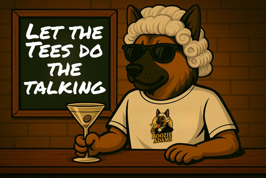 Boozie Adams sarcastic graphic tees with bold sayings and salty attitude