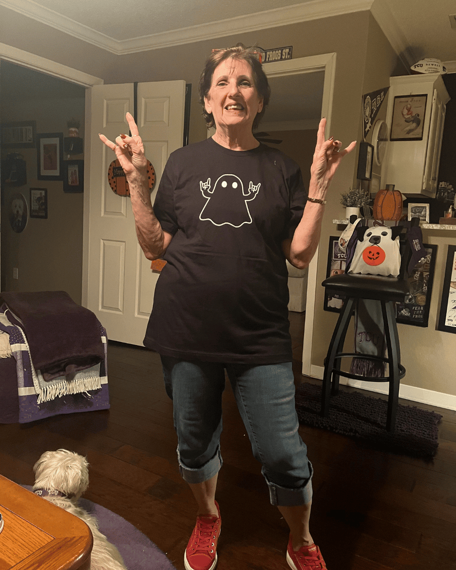 Customer photo wearing Boozie Adams Tee