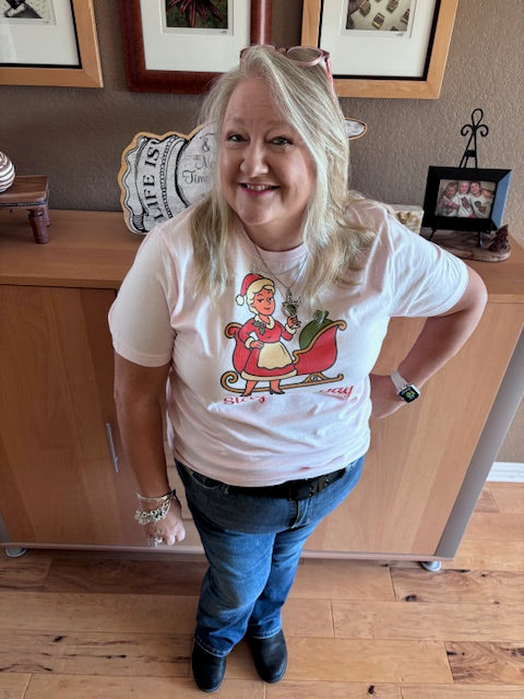 Customer photo wearing Boozie Adams Tee