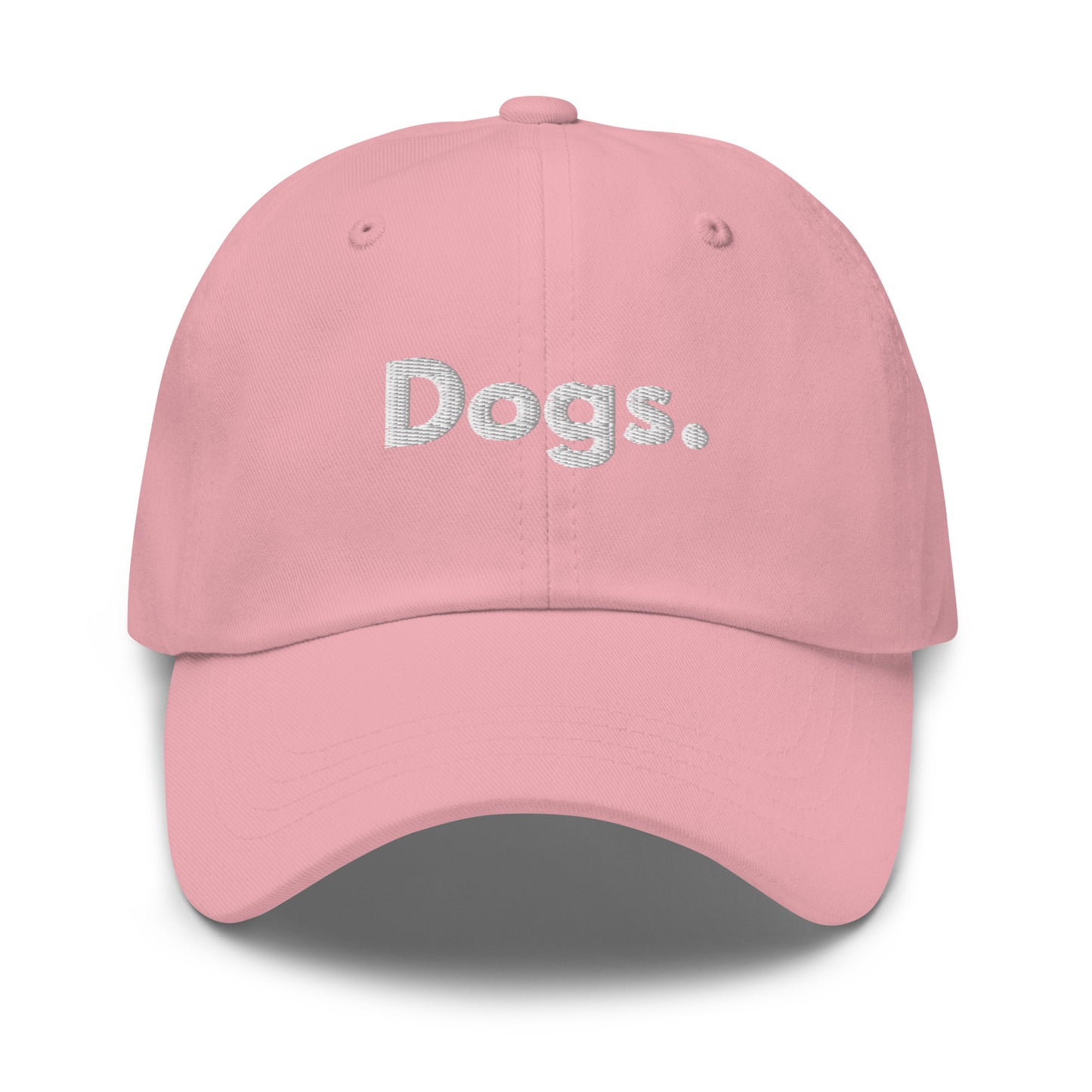 Pink cap with 'Dogs.' text – Boozie Adams