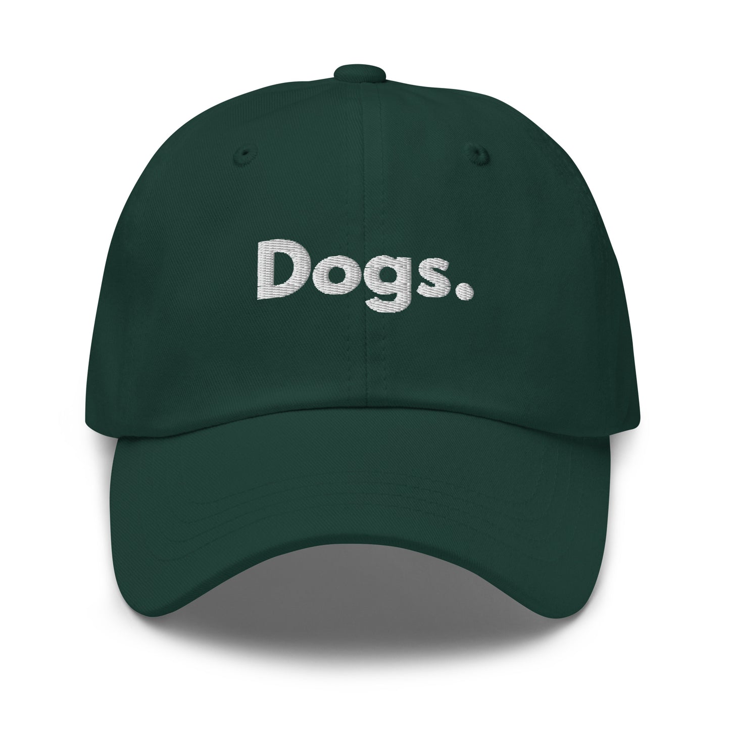 Green cap with 'Dogs.' text – Boozie Adams