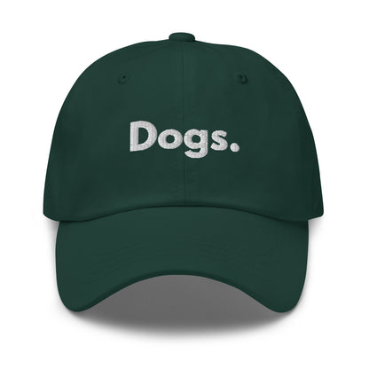 Green cap with 'Dogs.' text – Boozie Adams